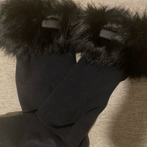 Hunter Faux Fur Boot Socks